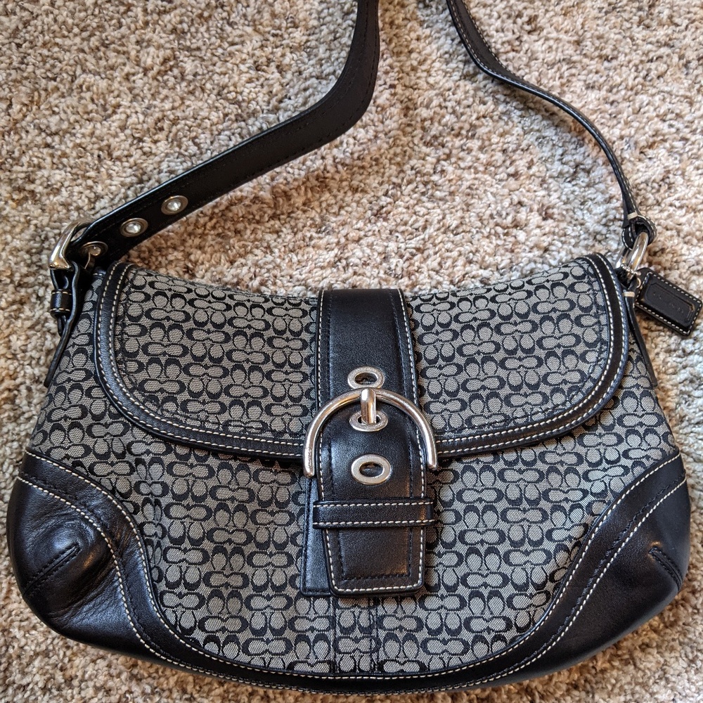 Coach Soho Mini Signature Canvas Bag & Wallet